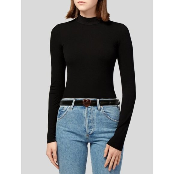 Moschino Black Leather Red Heart Buckle Belt main image 11